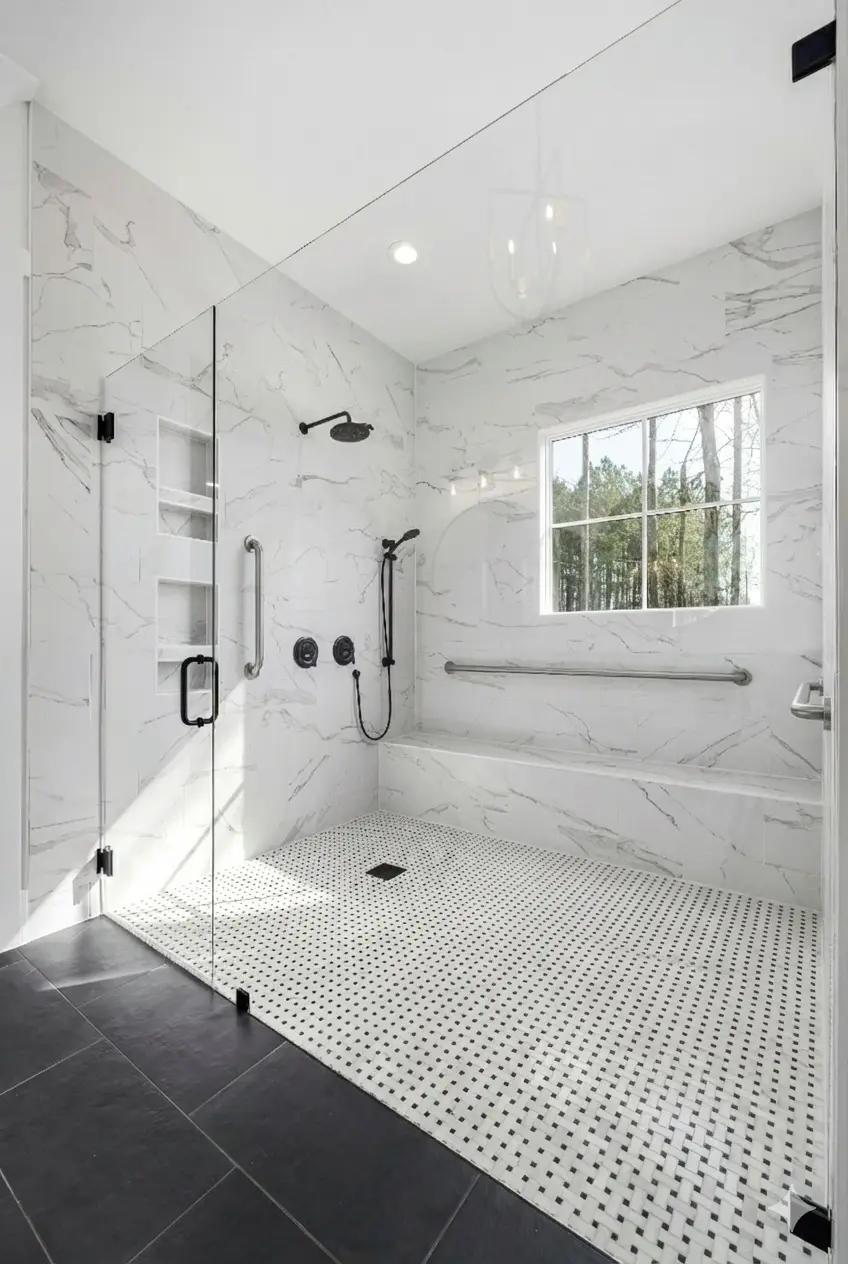 Western Renovations ADA senior quality bathroom renovation in Roseville CA