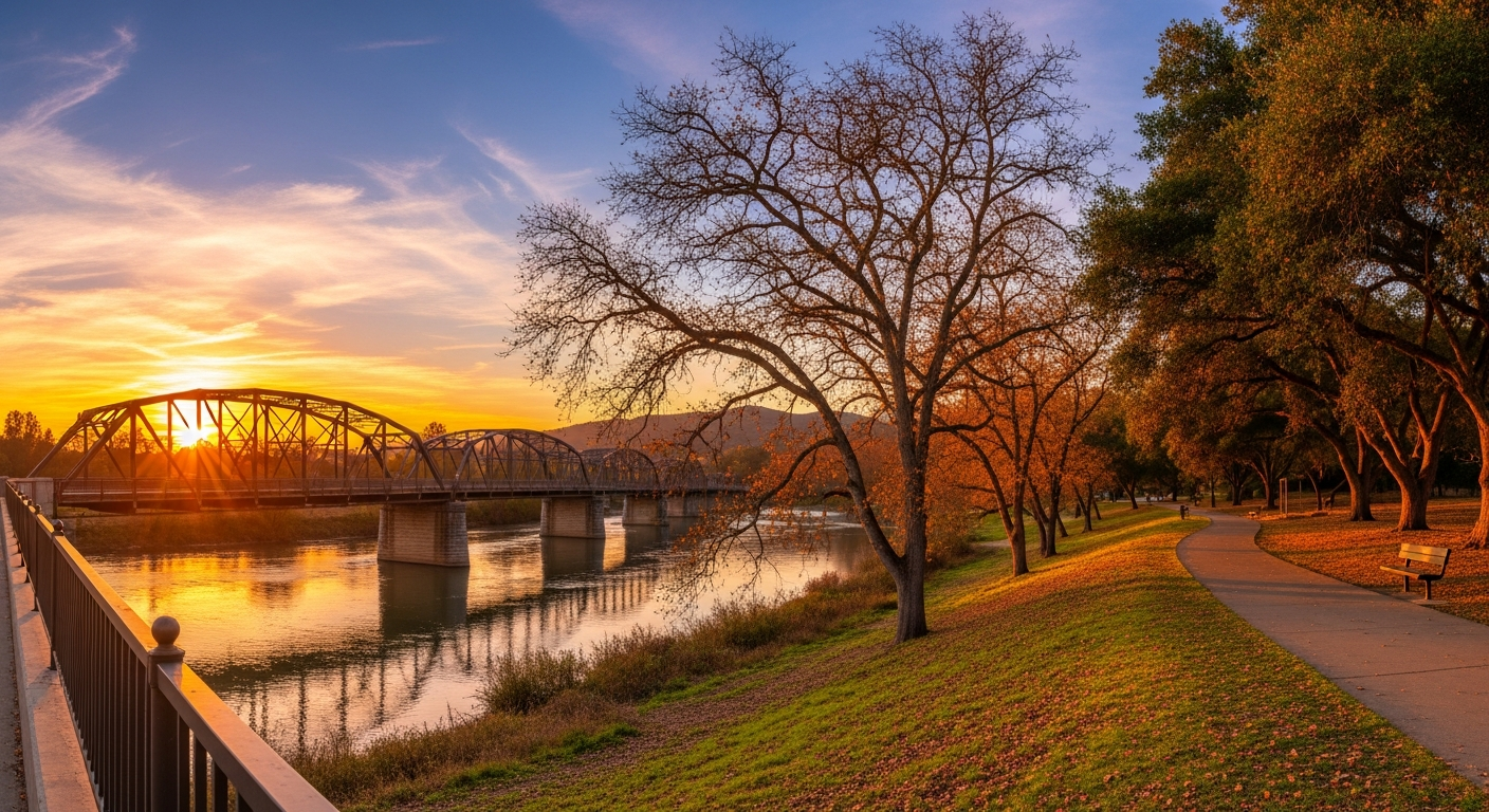 Scenic view of Fair Oaks, California