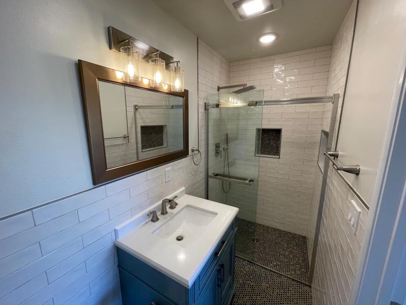 Bathroom Lighting Installation by Western Renovations