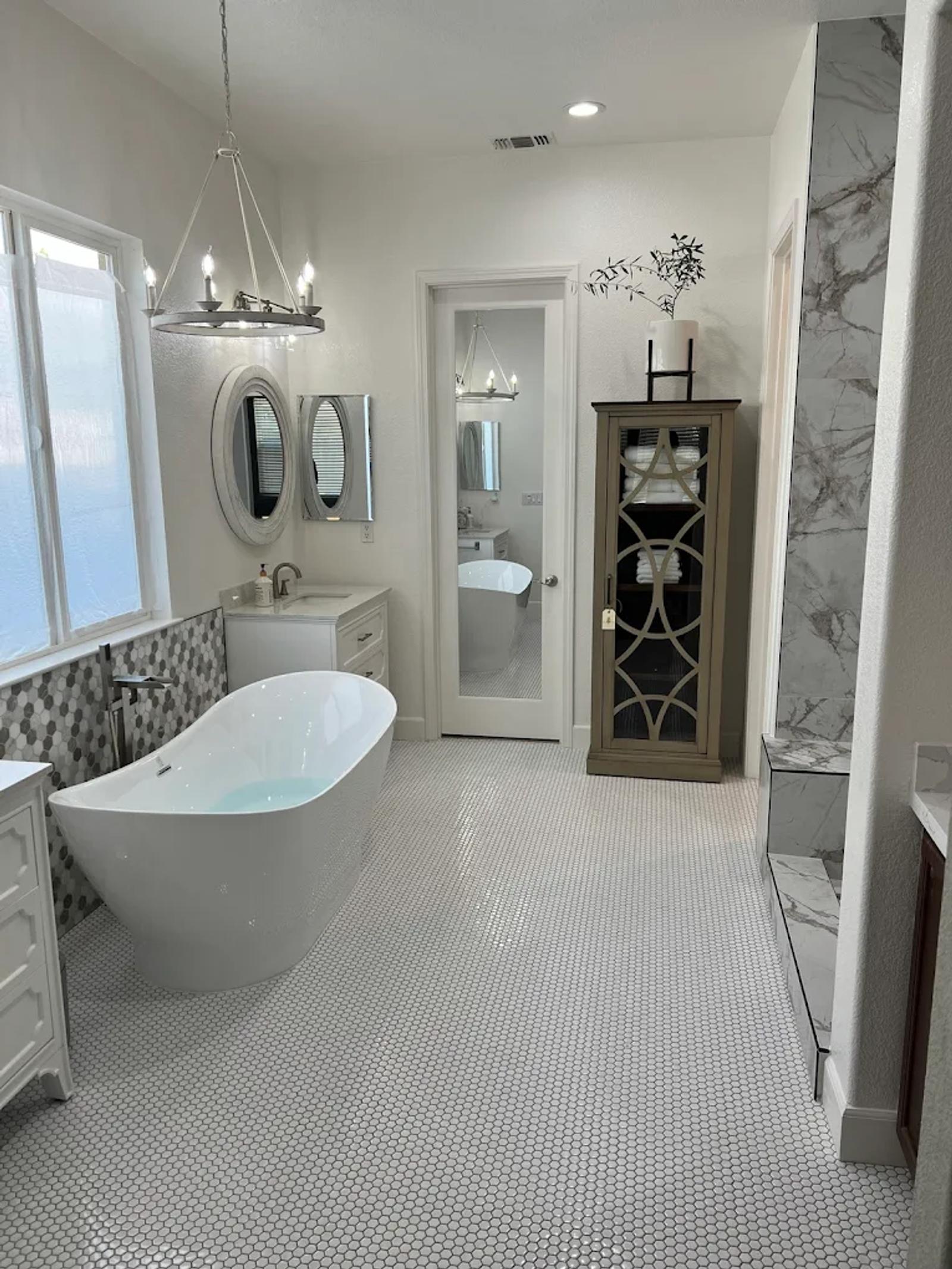 luxury bathtub installation near me in roseville by western renovation