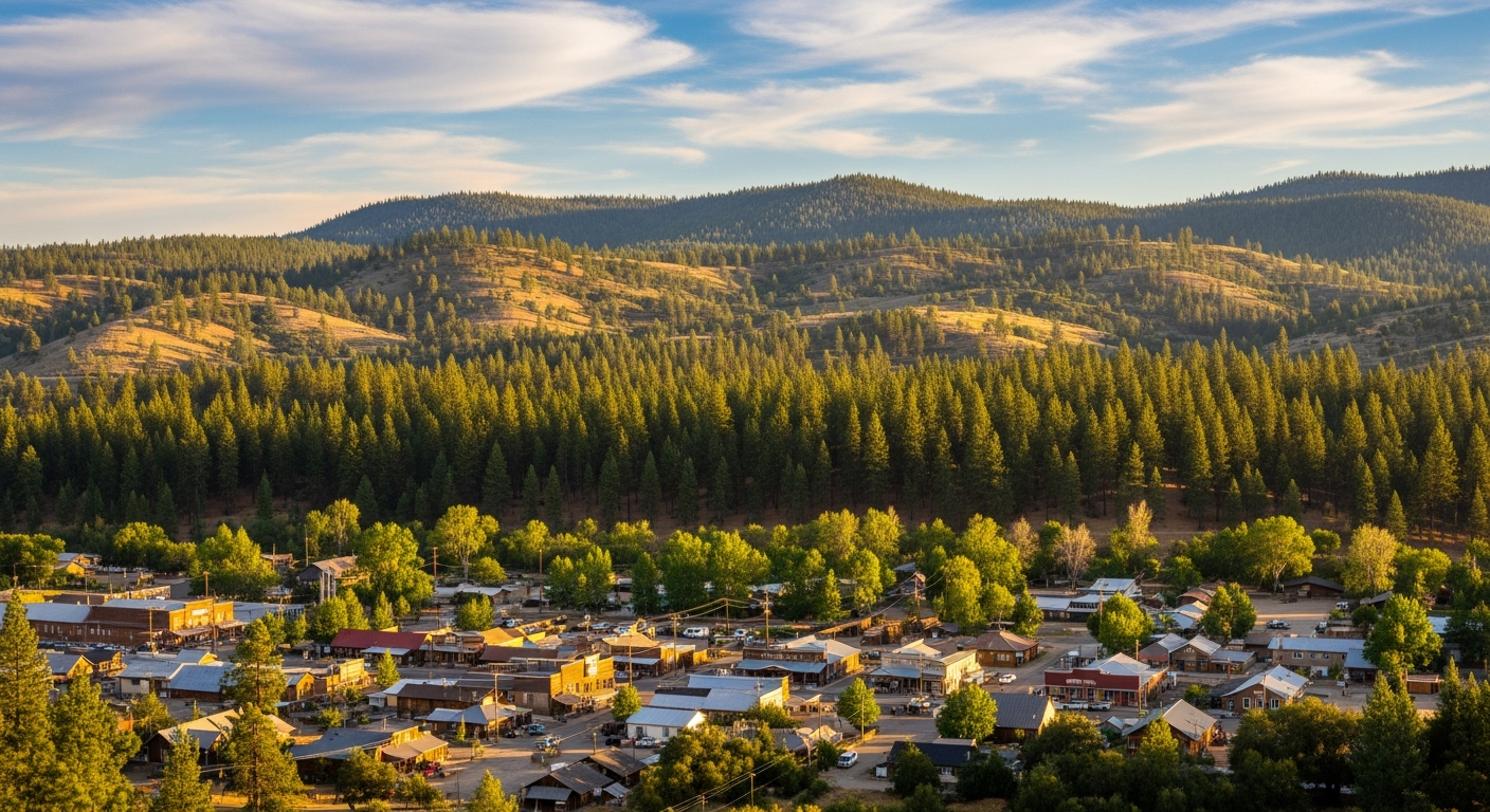 Scenic view of Diamond Springs, California