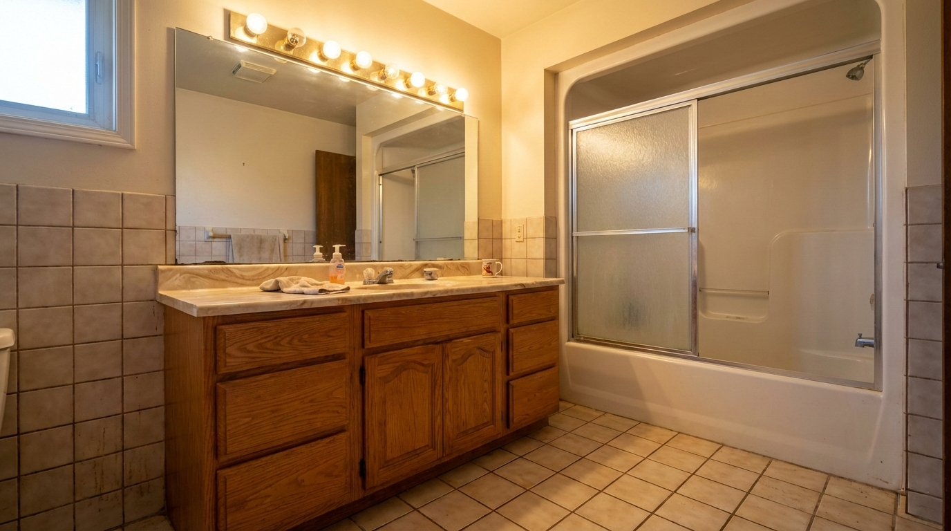 Before: Luxury Master Bath Renovation in Sun City Roseville